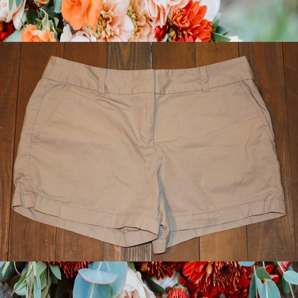 LOFT Tan Shorts – Size 6 - Picture 1 of 3